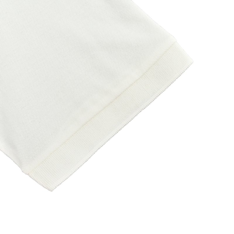 Ami Paris Heart Logo White Polo T-Shirt view