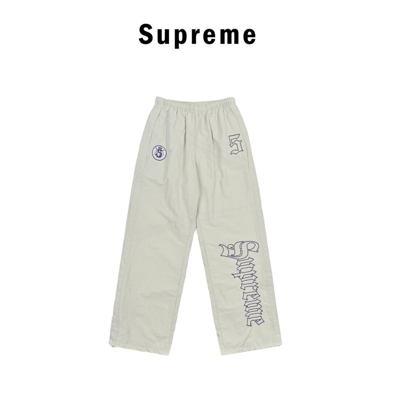 Supreme x Chelsea FC Cream Purple Tracksuit view