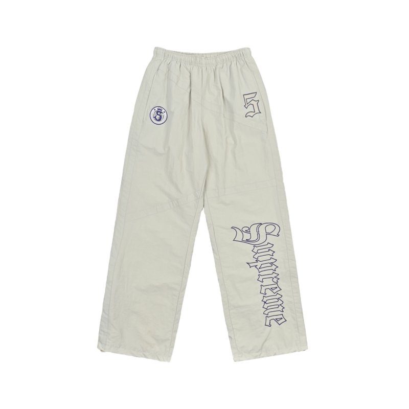 Supreme x Chelsea FC Cream Purple Tracksuit view