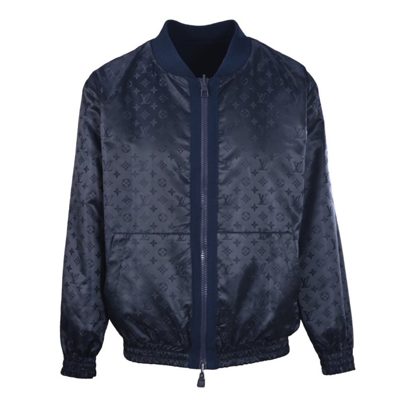 Louis Vuitton Monogram Windbreaker Jacket Black view
