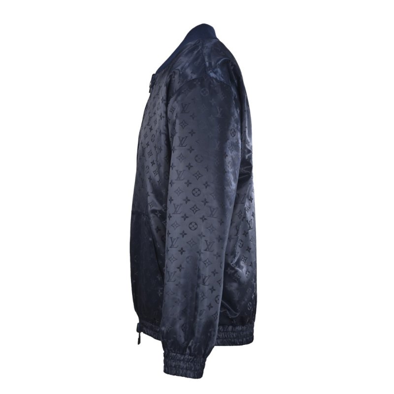 Louis Vuitton Monogram Windbreaker Jacket Black view