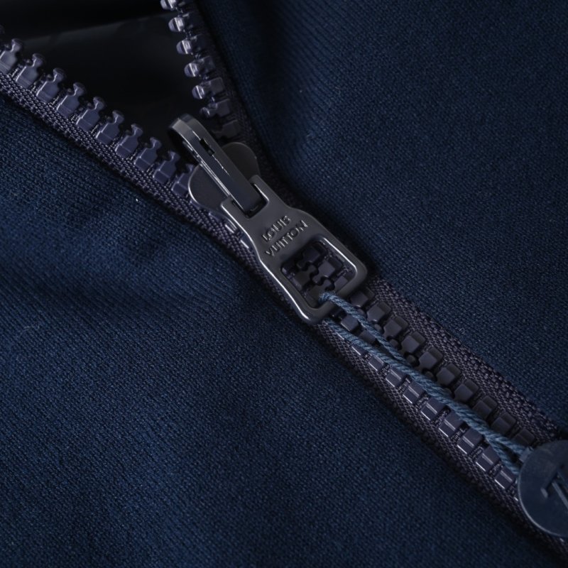 Louis Vuitton Monogram Windbreaker Jacket Black view
