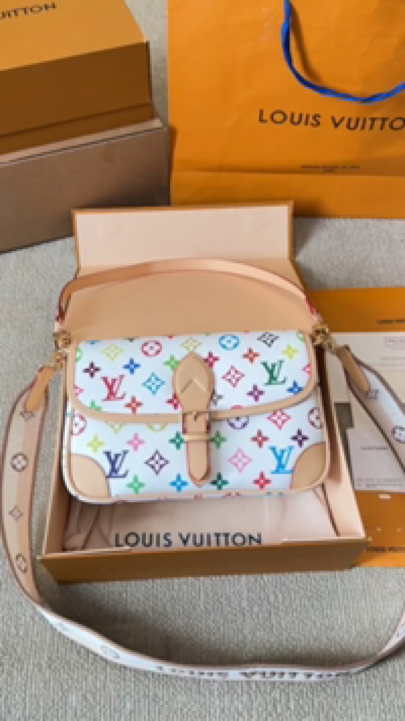 Louis Vuitton Multicolor Monogram Canvas Shoulder Bag