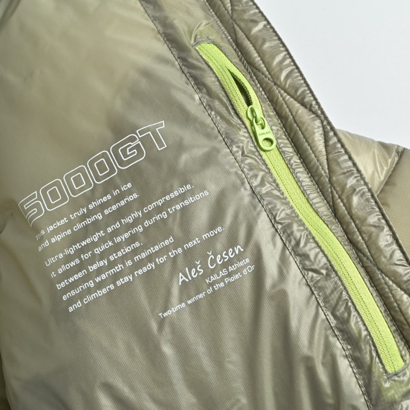 Cream Puffer Down Jacket – Lightweight Winter Coat view