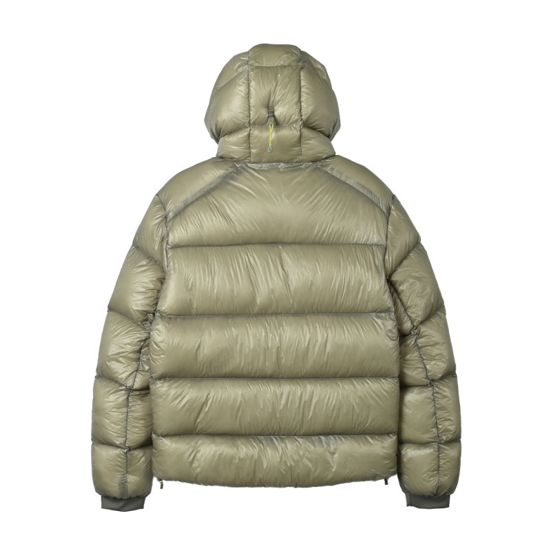 Cream Puffer Down Jacket – Lightweight Winter Coat view