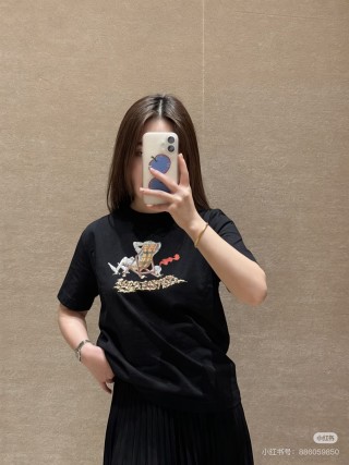 Black Graphic Print Short Sleeve T-Shirt view 4