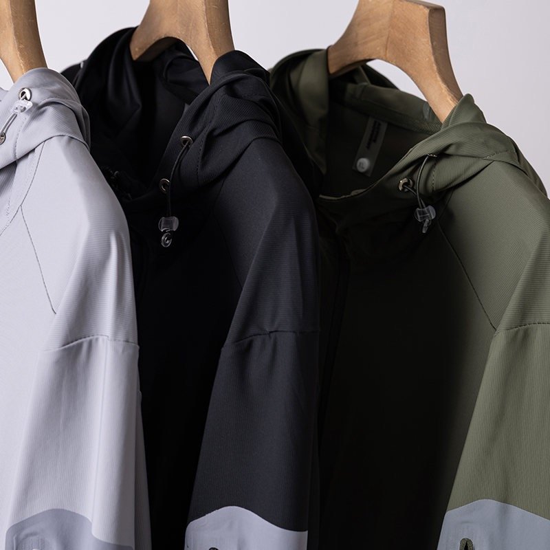 Arc'teryx Hooded Outdoor Sunshade Jacket - Military Green view