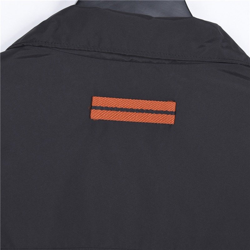 Zegna Black Lightweight Zip Jacket