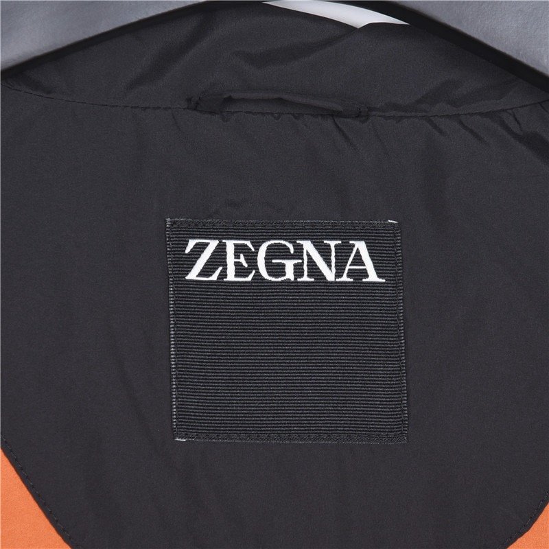 Zegna Black Lightweight Zip Jacket view