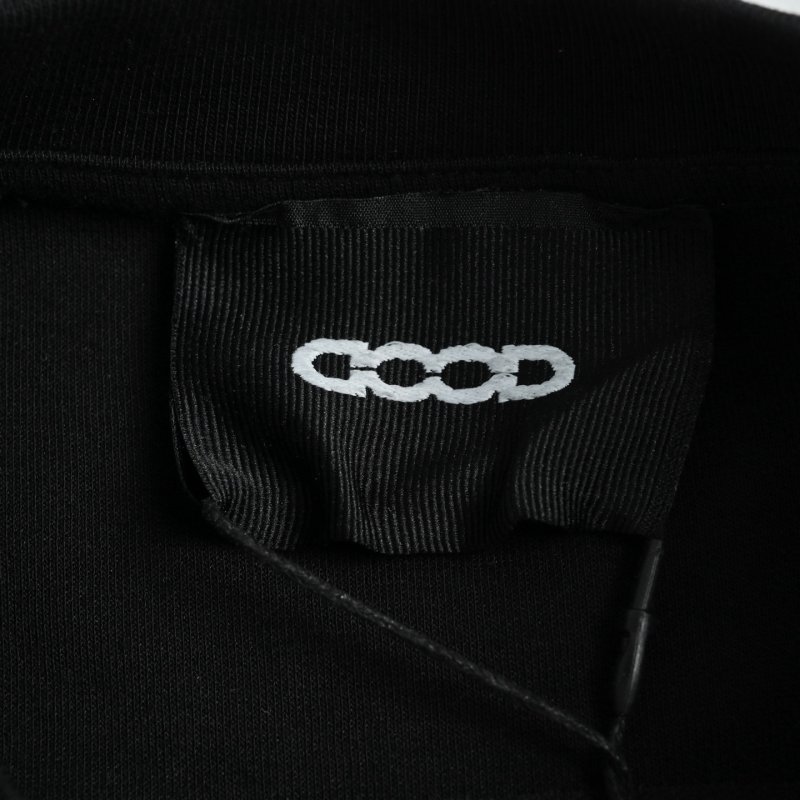 Good Loves Brand Black Long Sleeve T-Shirt with Colorful Embroidery view