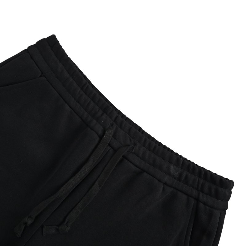 Prada Milano Black Shorts with Logo Print view