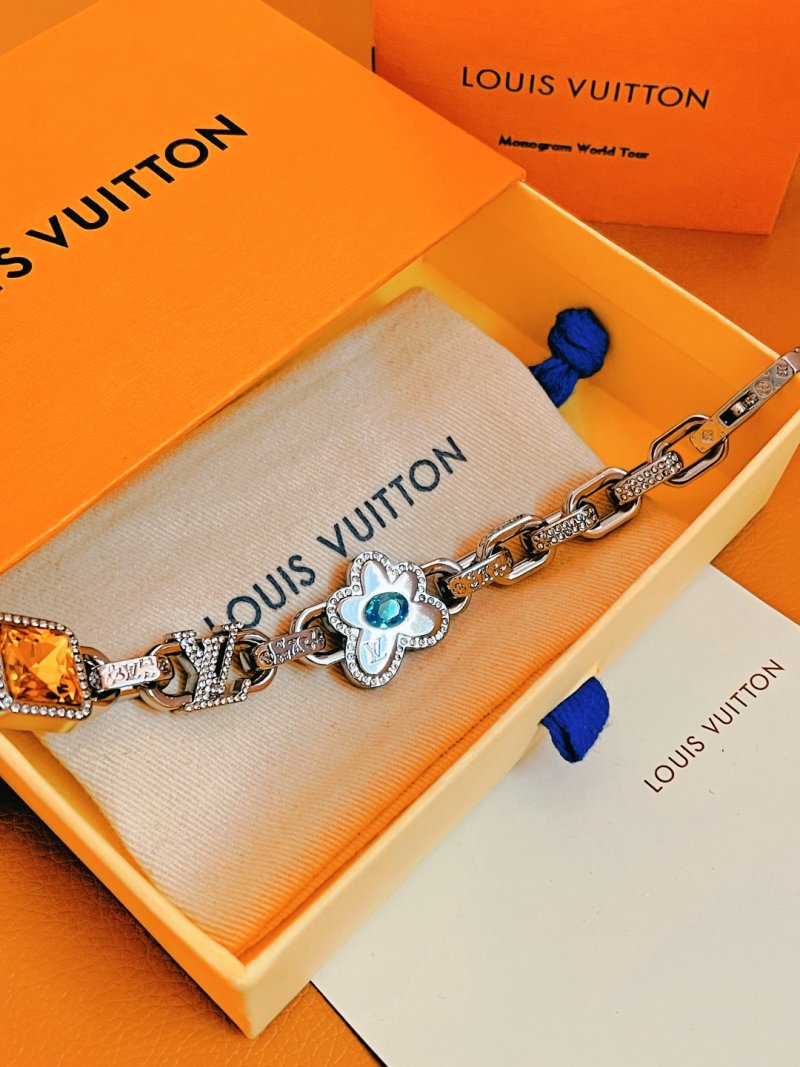 Louis Vuitton Paradise Stone Three-Color Bracelet with CZ view