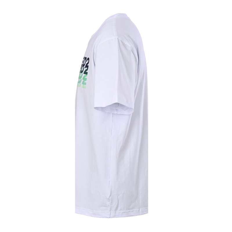 Dsquared2 White Gradient Logo T-Shirt view