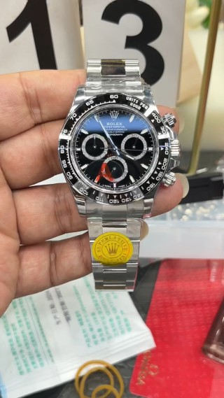Rolex Daytona Black Ceramic 40mm Chronograph Watch