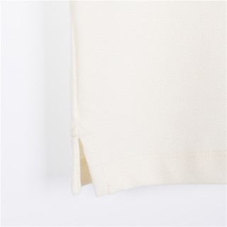 Gucci Chest Emblem Polo Shirt - Cream/Navy view 7