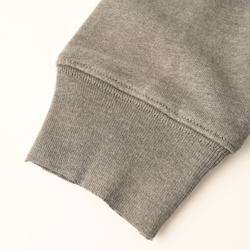 Essentials Grey Distressed Logo Hoodie view