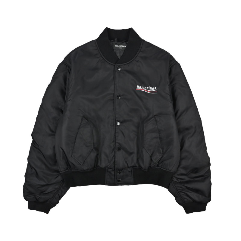 Balenciaga Black Logo Windbreaker Jacket view