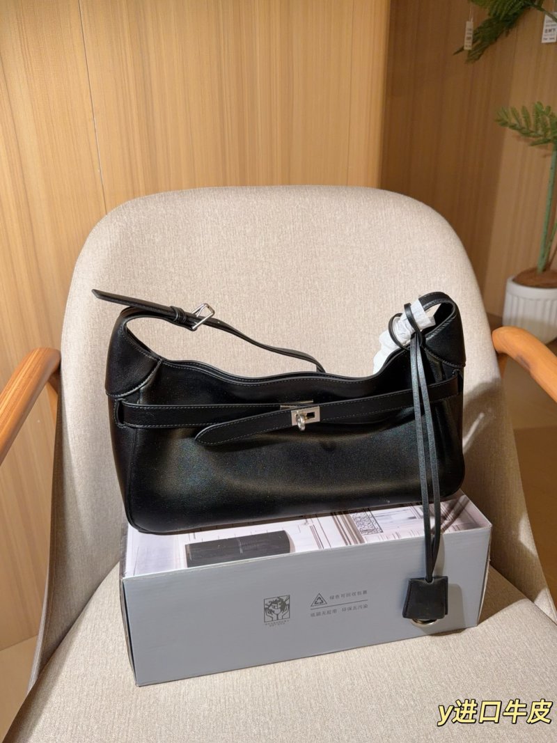 Balenciaga Belair Axillary Bag Black Silver
