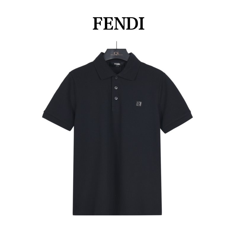 Women's Black Polo Shirt - Classic Short Sleeve