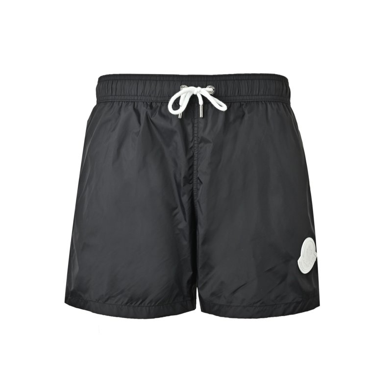 Moncler Black Nylon Shorts view