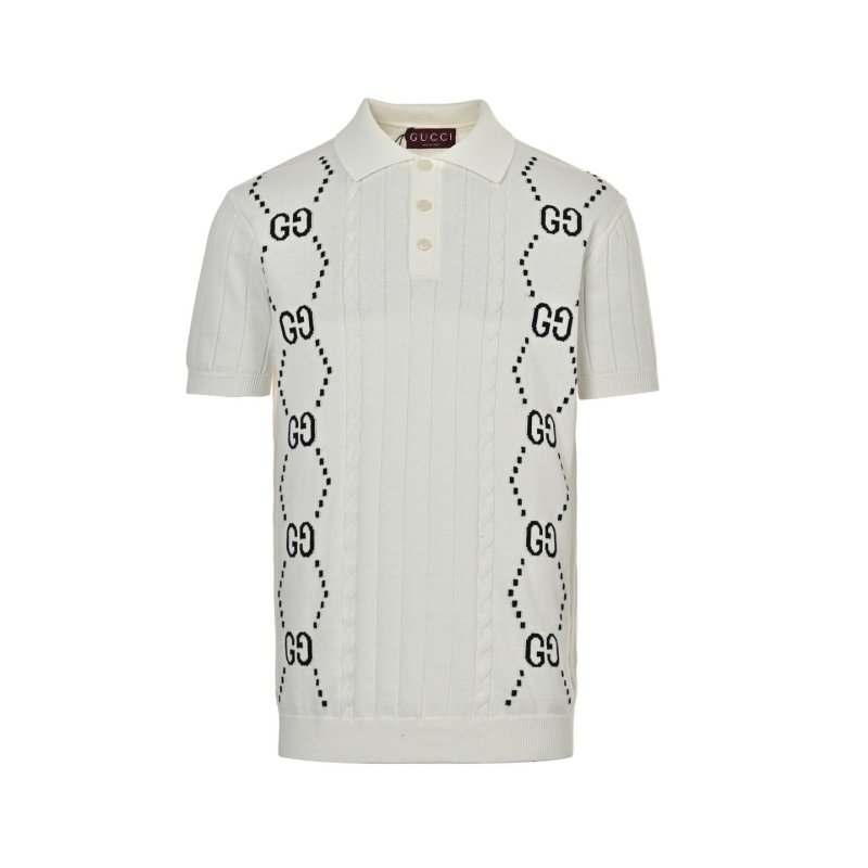 Gucci GG Monogram White T-Shirt view