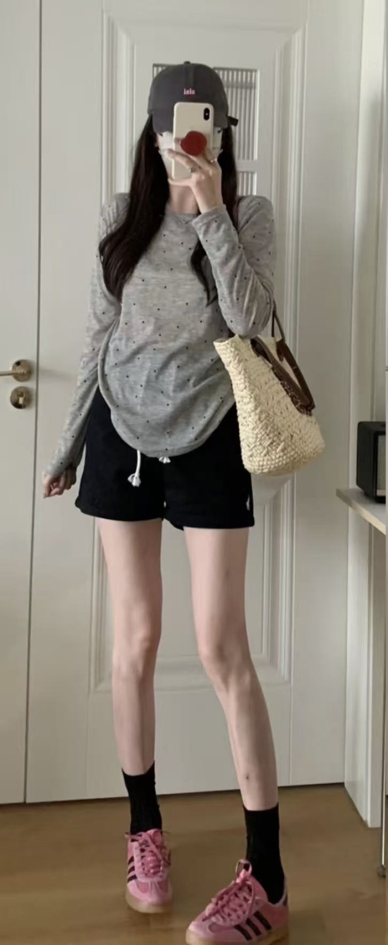 Polo Ralph Lauren Black Drawstring Shorts view