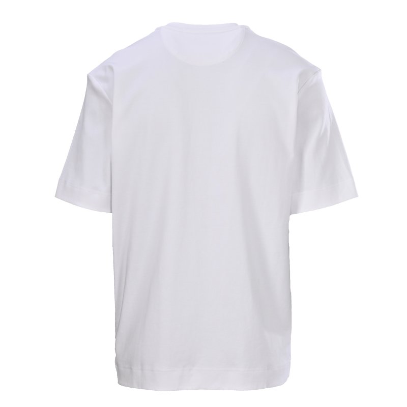 Fendi White Pocket T-Shirt with Zip Detail view