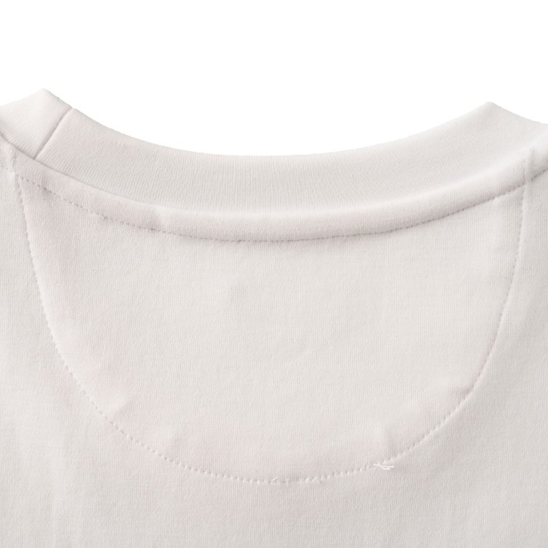 Fendi White Pocket T-Shirt with Zip Detail view
