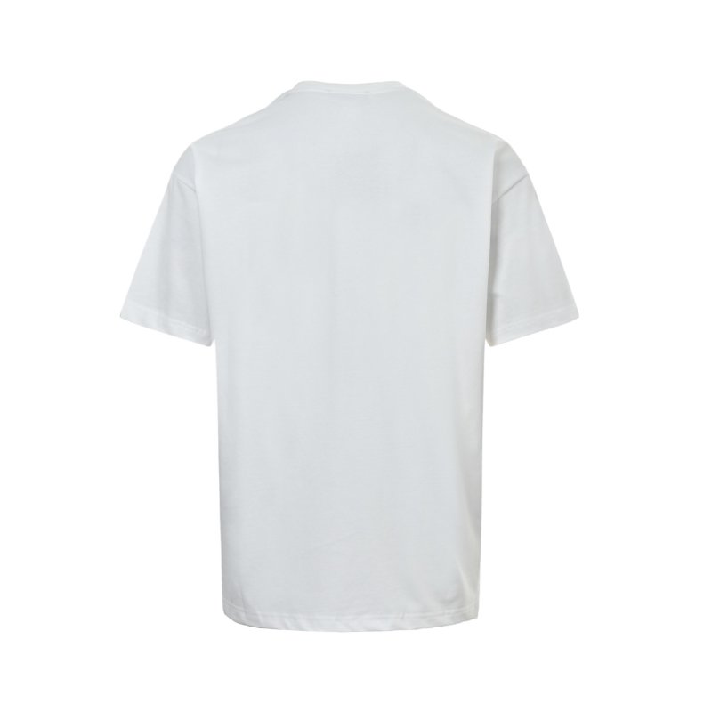 White Oversized Graphic Print Short Sleeve T-Shirt view