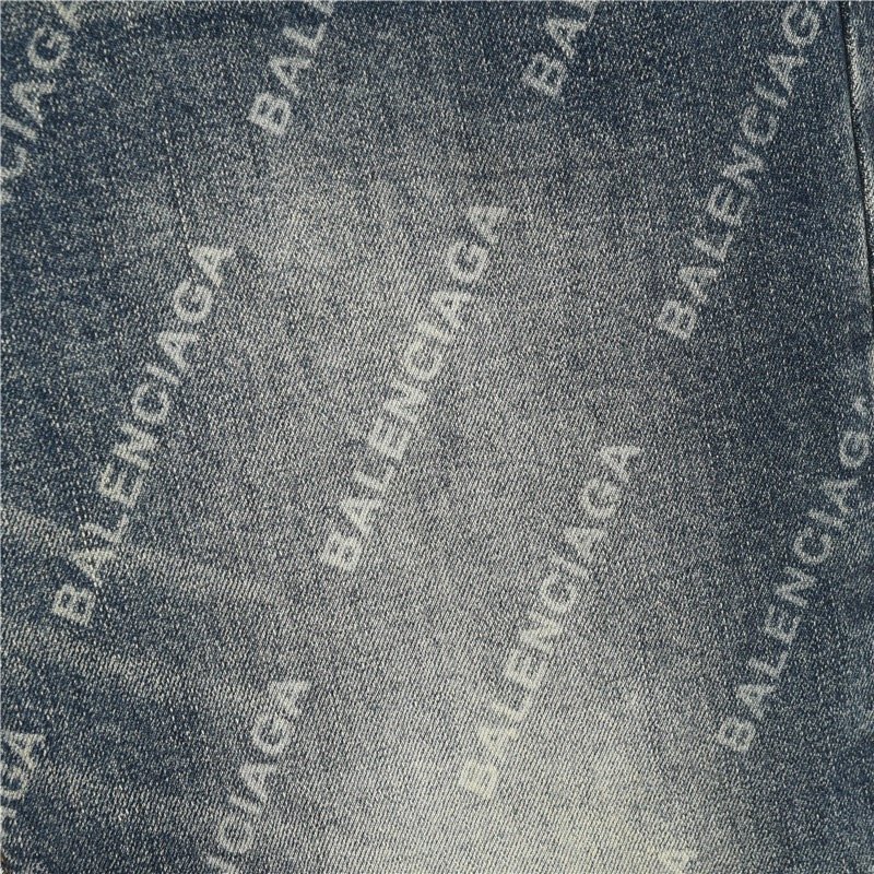 Black Washed Straight-Leg Denim Jeans view