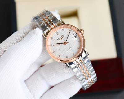 Longines Elegant Couple Series Two-Tone Automatic Watch view 2