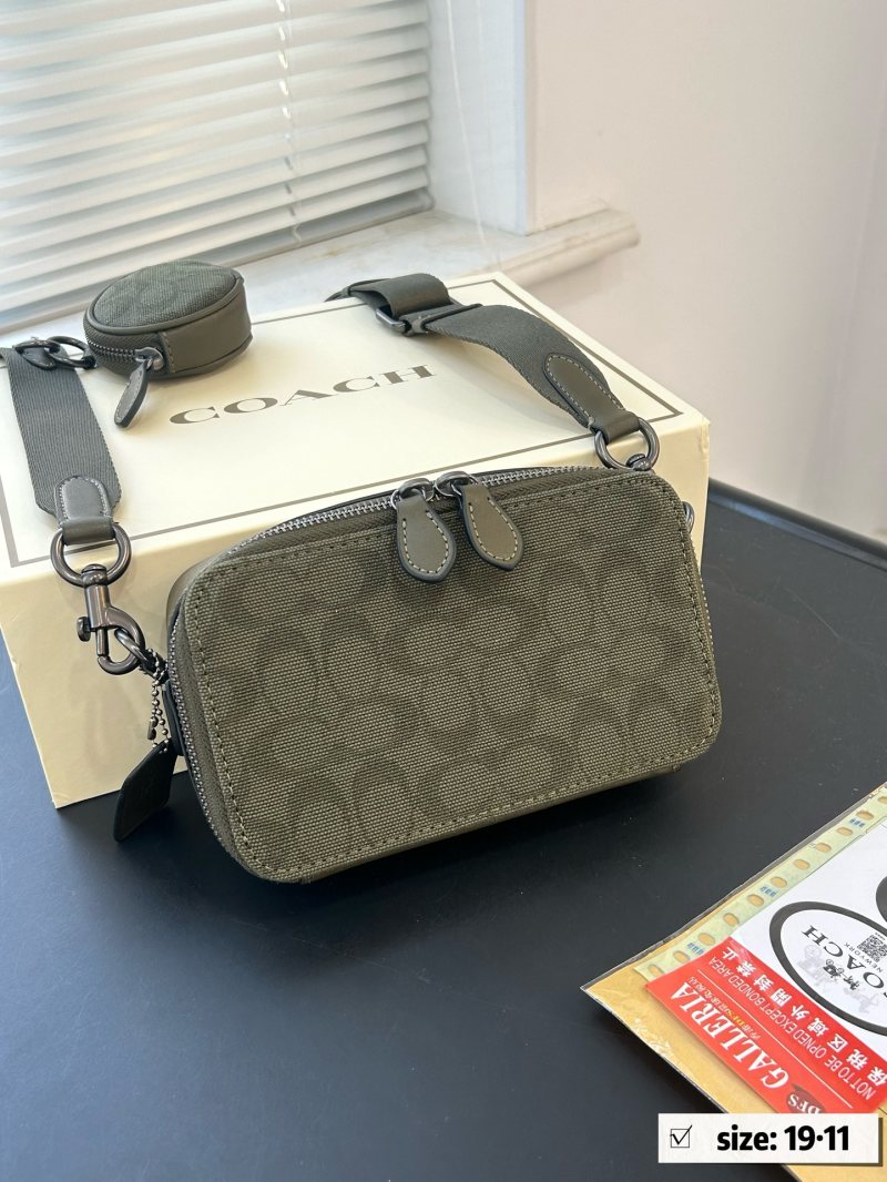 Coach Charter 19 Crossbody Bag – Olive Canvas view
