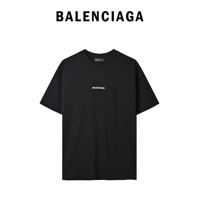 Balenciaga Black Logo T-Shirt view