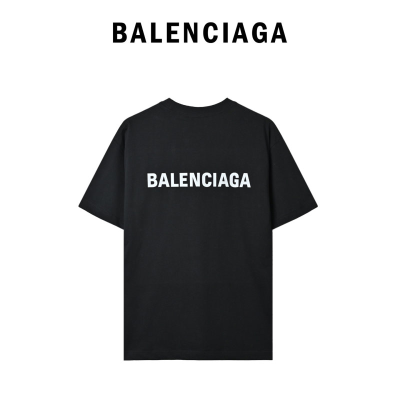 Balenciaga Black Logo T-Shirt view
