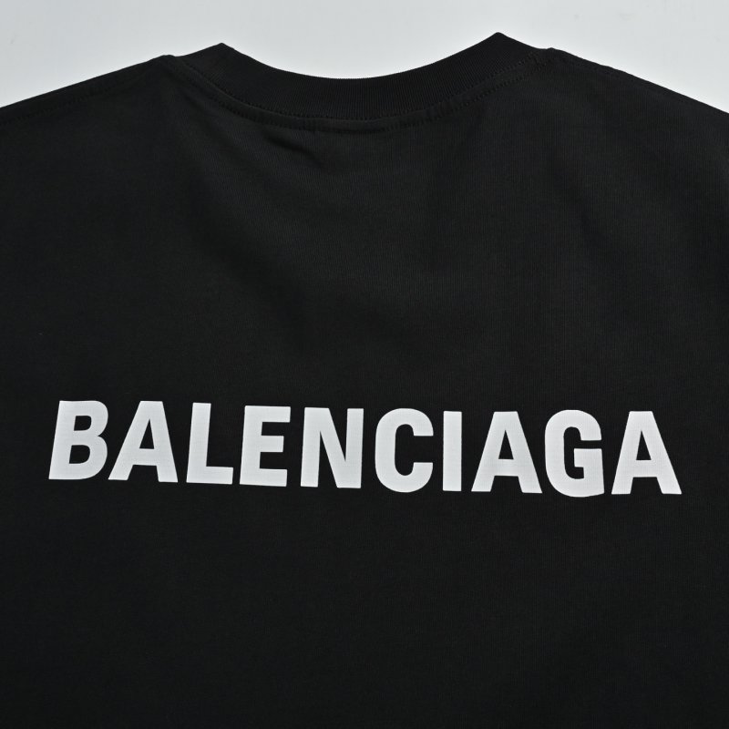 Balenciaga Black Logo T-Shirt view