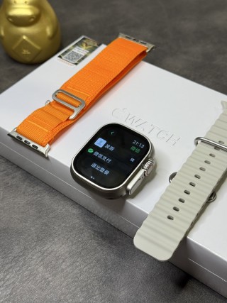 Apple Watch Ultra 2 Stainless Steel 46mm Silver view 2