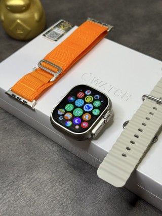 Apple Watch Ultra 2 Stainless Steel 46mm Silver view 3