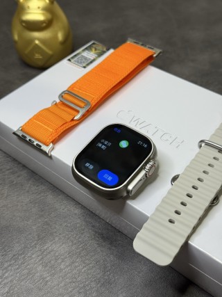 Apple Watch Ultra 2 Stainless Steel 46mm Silver view 4
