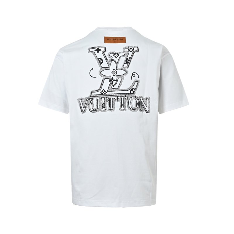 Louis Vuitton LV Logo White T-Shirt view