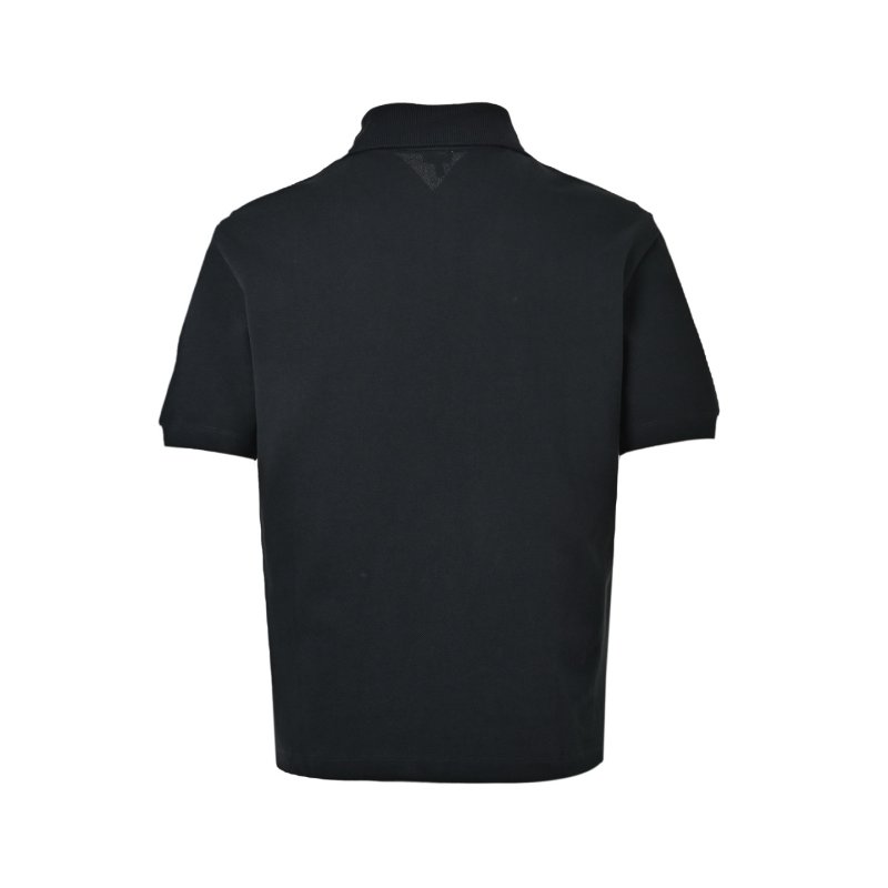Loewe Black Short-Sleeve Polo Shirt view