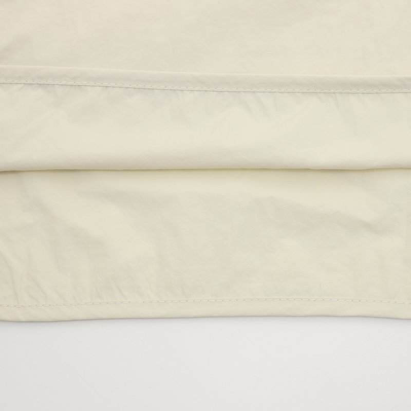 Adidas 3-Stripe Cream Athletic Shorts view