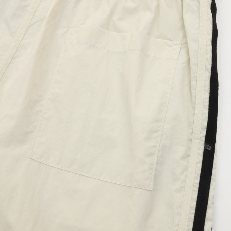Adidas 3-Stripe Cream Athletic Shorts view