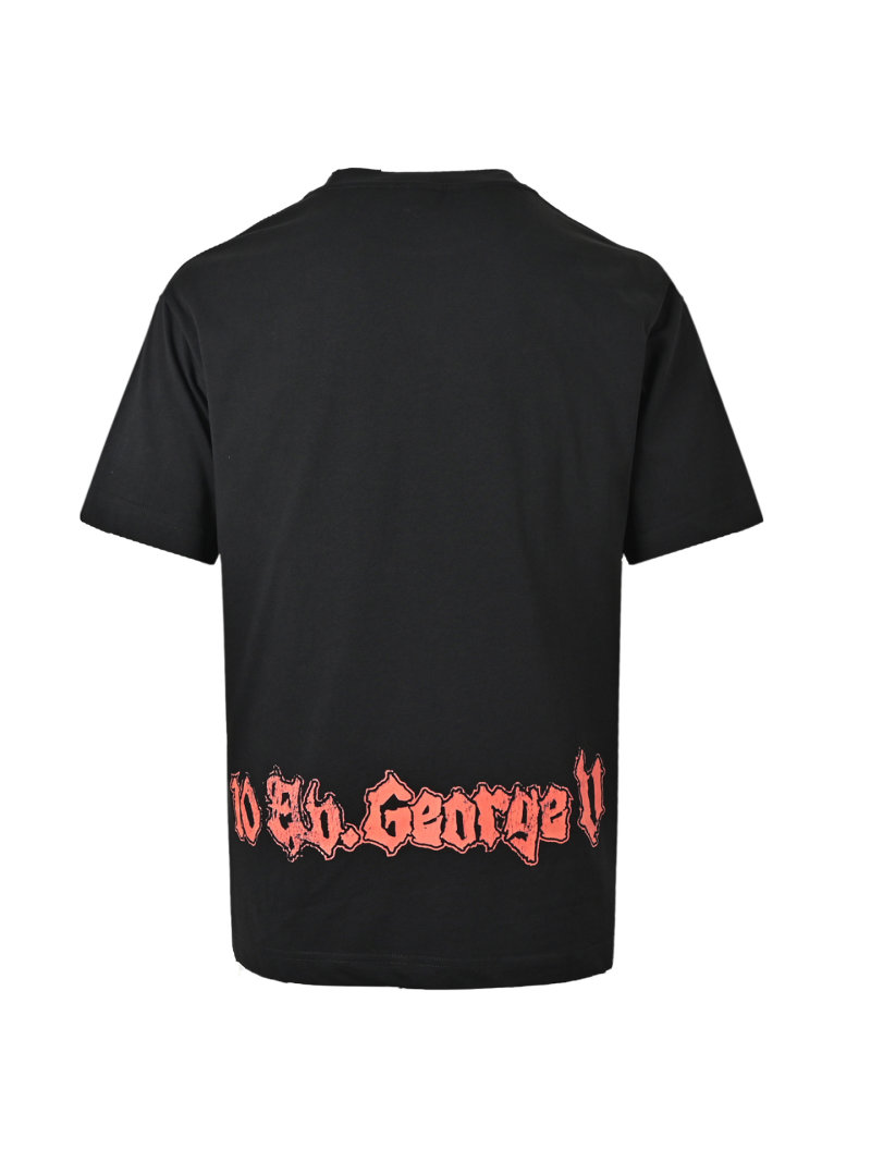 Balenciaga Graphic Print Black T-Shirt view