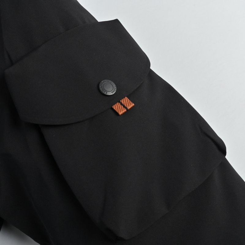 Black Puffer Down Jacket view