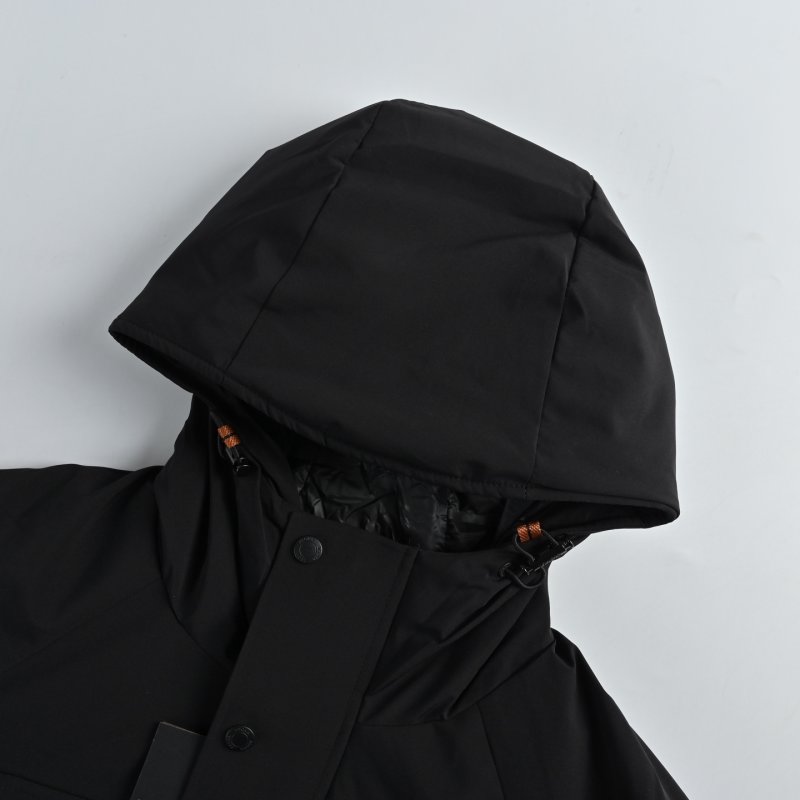 Black Puffer Down Jacket view