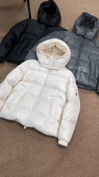 Moncler Black Puffer Down Jacket