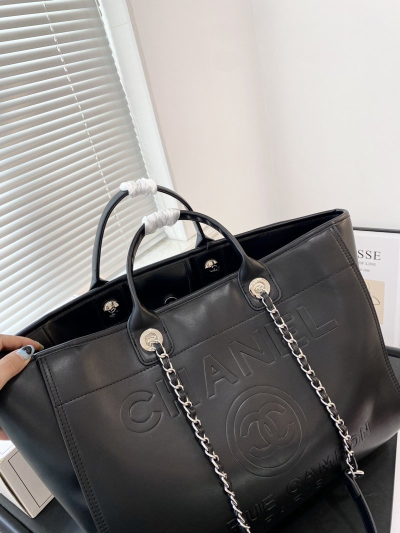 Chanel Black Beach Tote Bag 37x30cm view