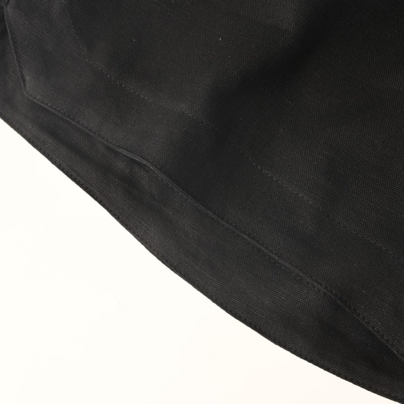 Black Zodiac Embroidered Shorts view