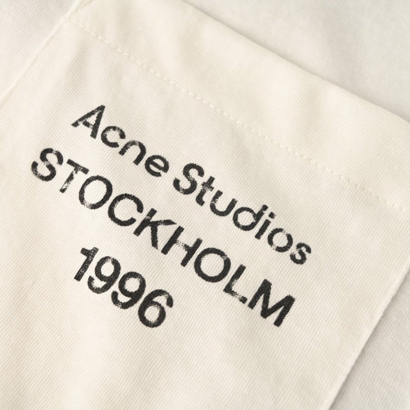 Acne Studios Stockholm 1996 White Pocket T-Shirt view
