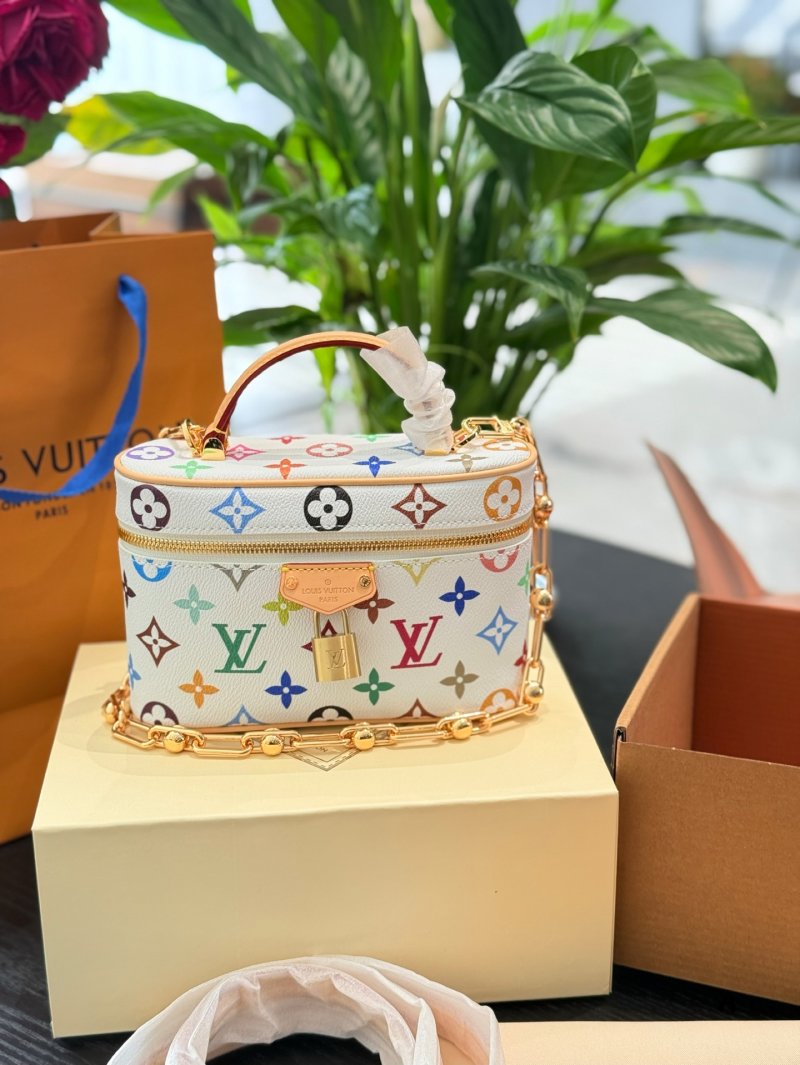 Louis Vuitton Vanity Multicolor Monogram Cosmetic Case